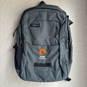 Timbuk2 Parkside Laptop Storage Backpack Grey‎ Travel Work School Carry On NEW
